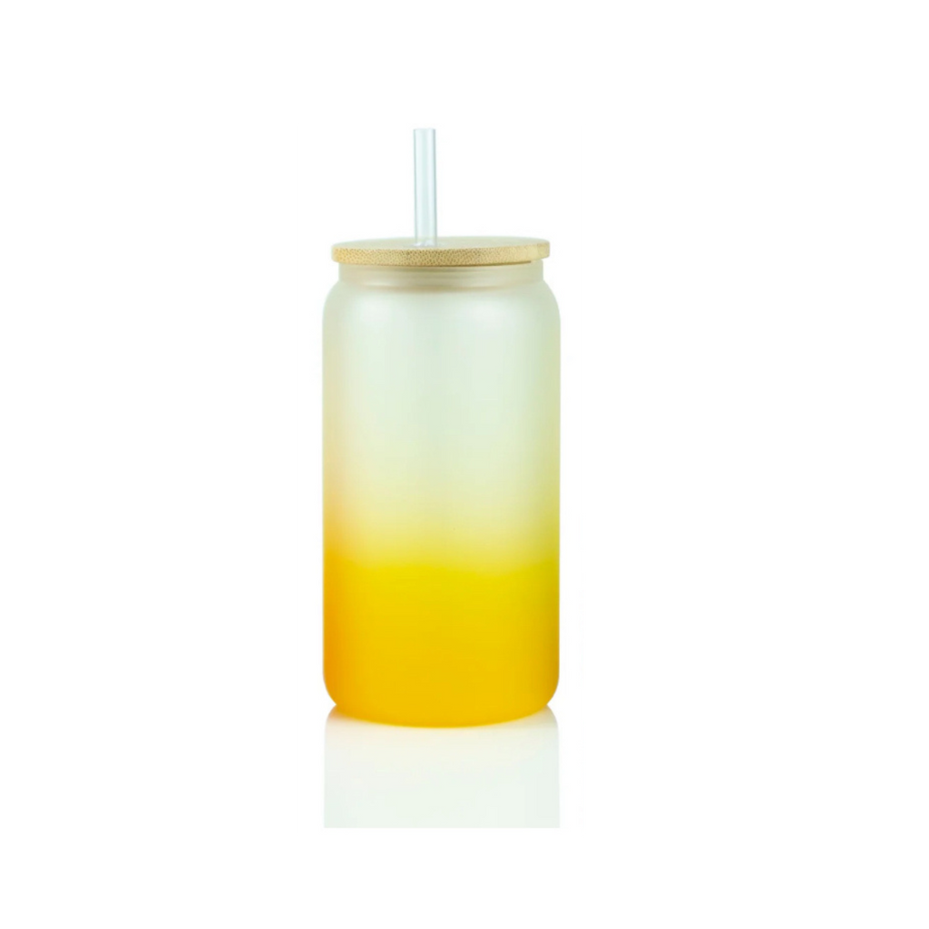 16oz SUBLIMATABLE GRADIENT GLASS CAN TUMBLERS - CUSTOM