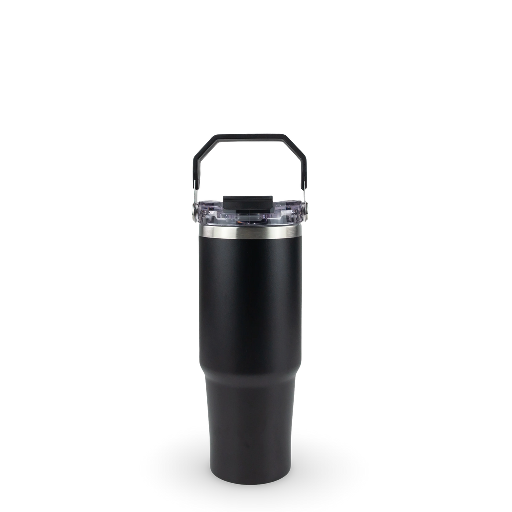 30oz POWDER COATED TRI-SIP TUMBLER -  CUSTOM DESIGN