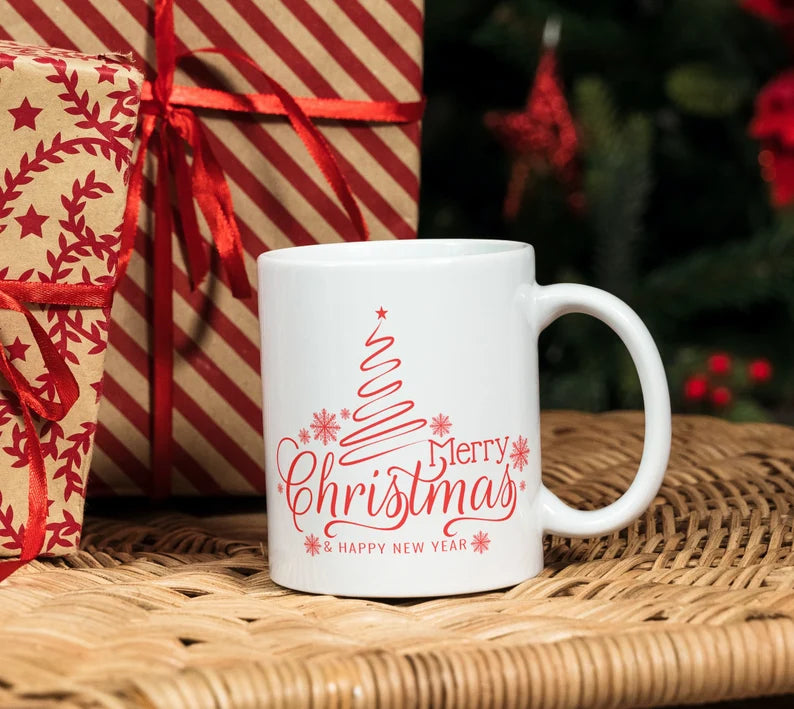 Custom White Ceramic Mug: Personalized Text & Image, 11oz/15oz