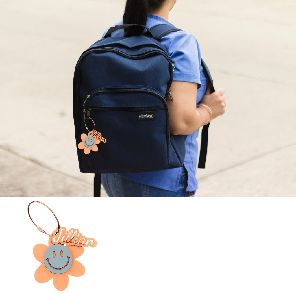 Bag Tag: Daisy 1 (Wood)